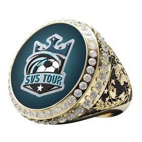 World class champion gold ring