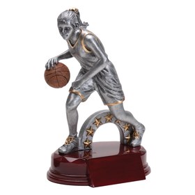 Resin basketball figure award