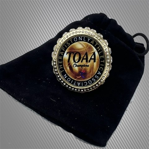 World class champion gold ring